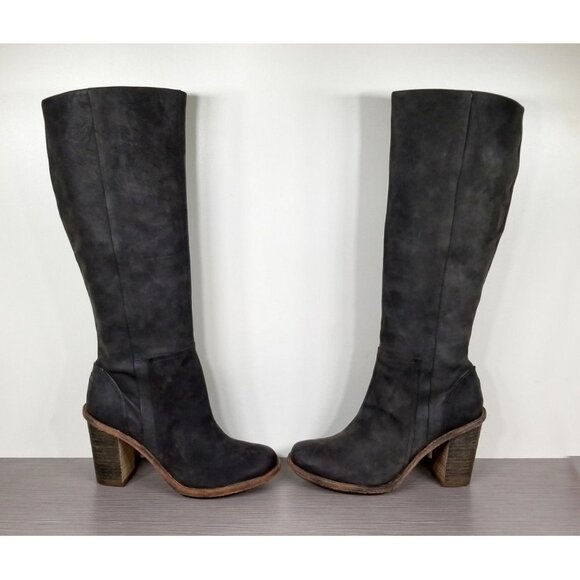 Timberland Marge Tall Boot, Nine Iron Stampede Leather, Womens Size 6 M - Picture 7 of 8